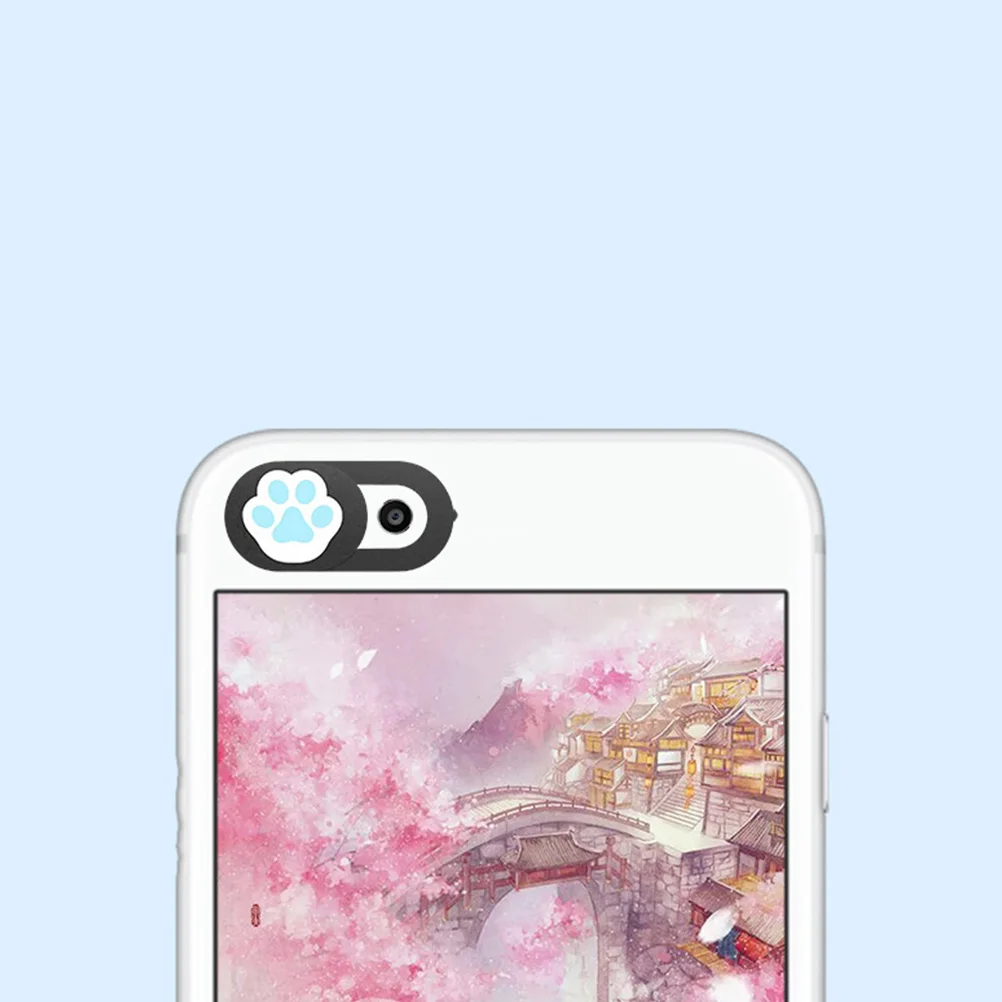 

6pcs Cat Claw Anti Peeping Privacy Protection For Laptops Phones Tablets Webcam Blocking Covers Premium Abs Material Reusable