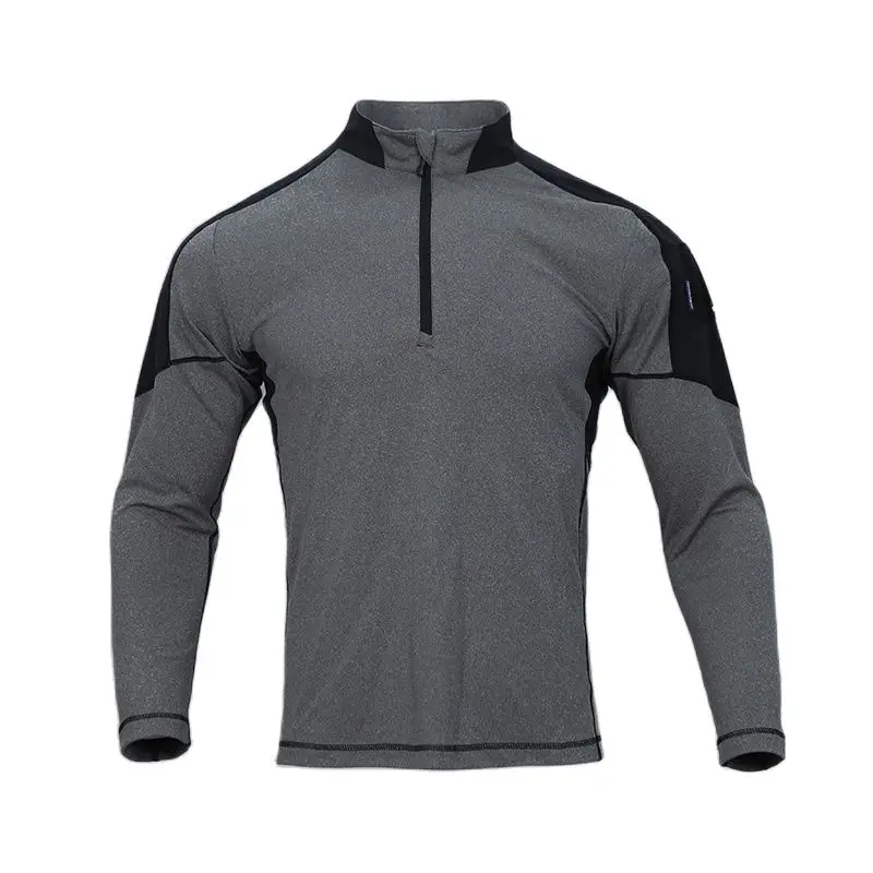 Emersongear BlueLabel Tactical Hunter Long Sleeve Polo Shirt Daily Tops T-shirt Fitness Airsoft Hiking Hunting Sports Outdoor