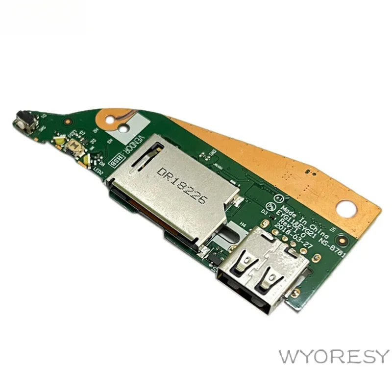 New power switch USB card reader board for Lenovo Yoga 530-14ikb ns-b601 ns-b781  eyg10