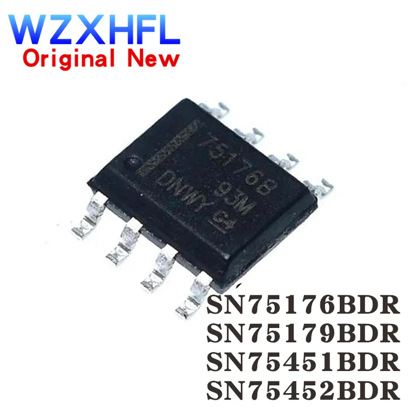 10PCS New Original SN75176BDR SN75176B SN75176 SOP-8 75176B SN75179BDR 75179B SN75451BDR 75451B SN75452BDR 75452B SMD IC