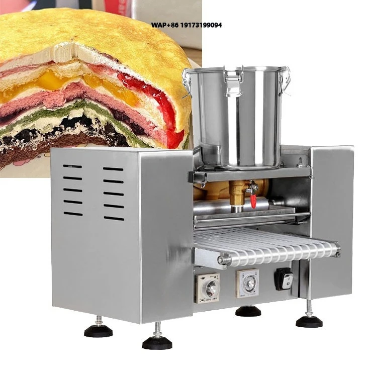 

Electric Crepe Egg Roll Pancake Spring Roll Layer Crepe Equipment Thousand Multi-Layer Cake Machine Pancake Machine