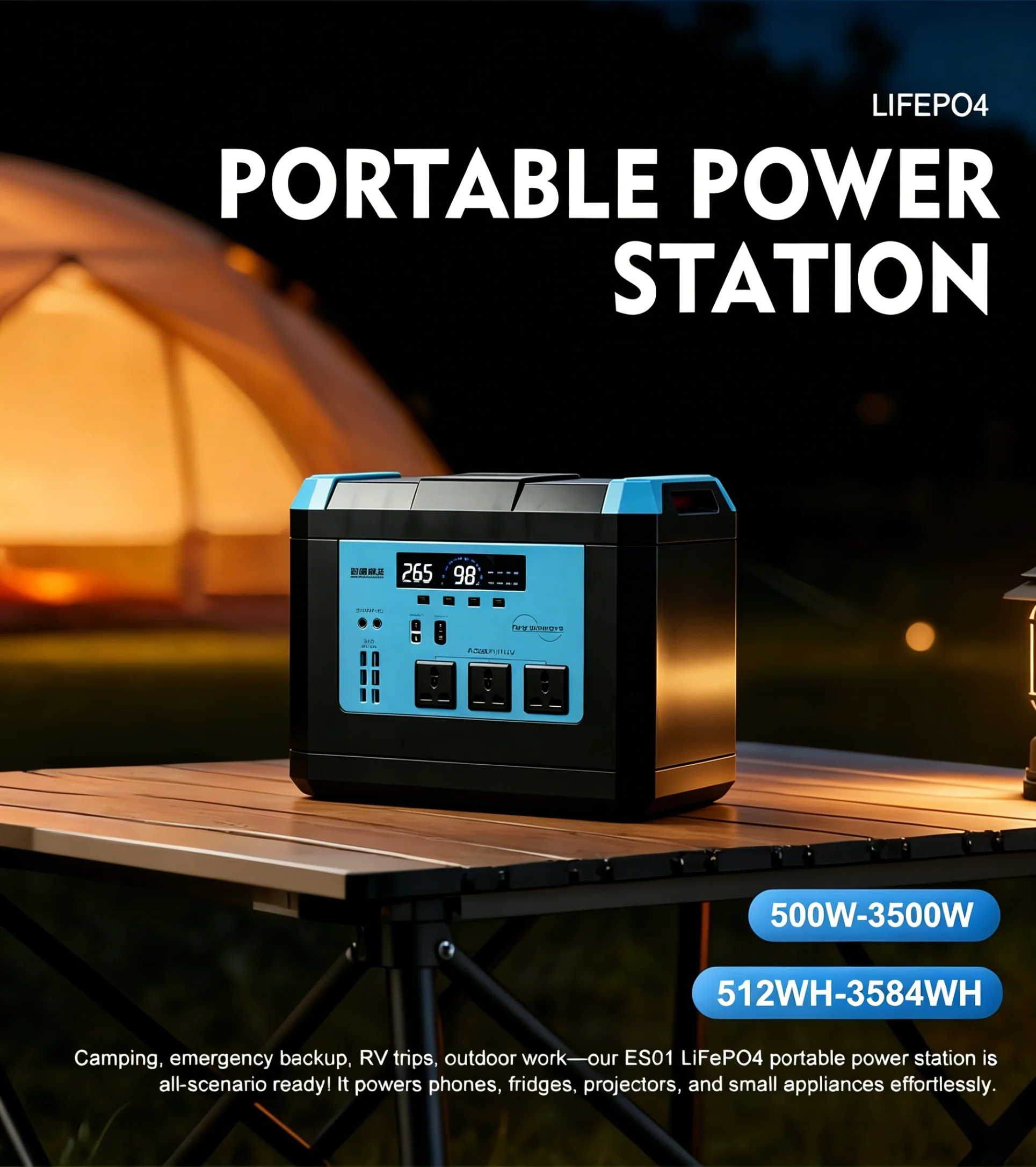 Power Bank Portatile di Emerge - Portable Power Station 500W recensione e prezzo