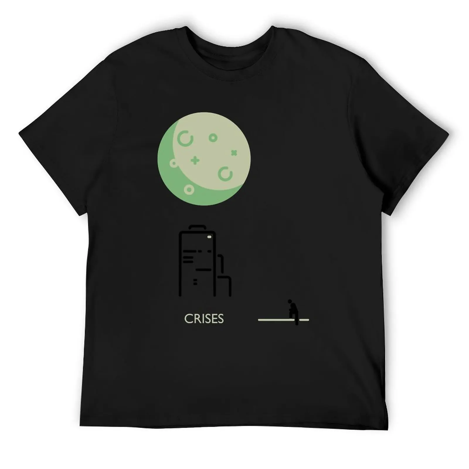 

Crisis - Mike Oldfield T-Shirt customs Blouse blacks mens cotton t shirts
