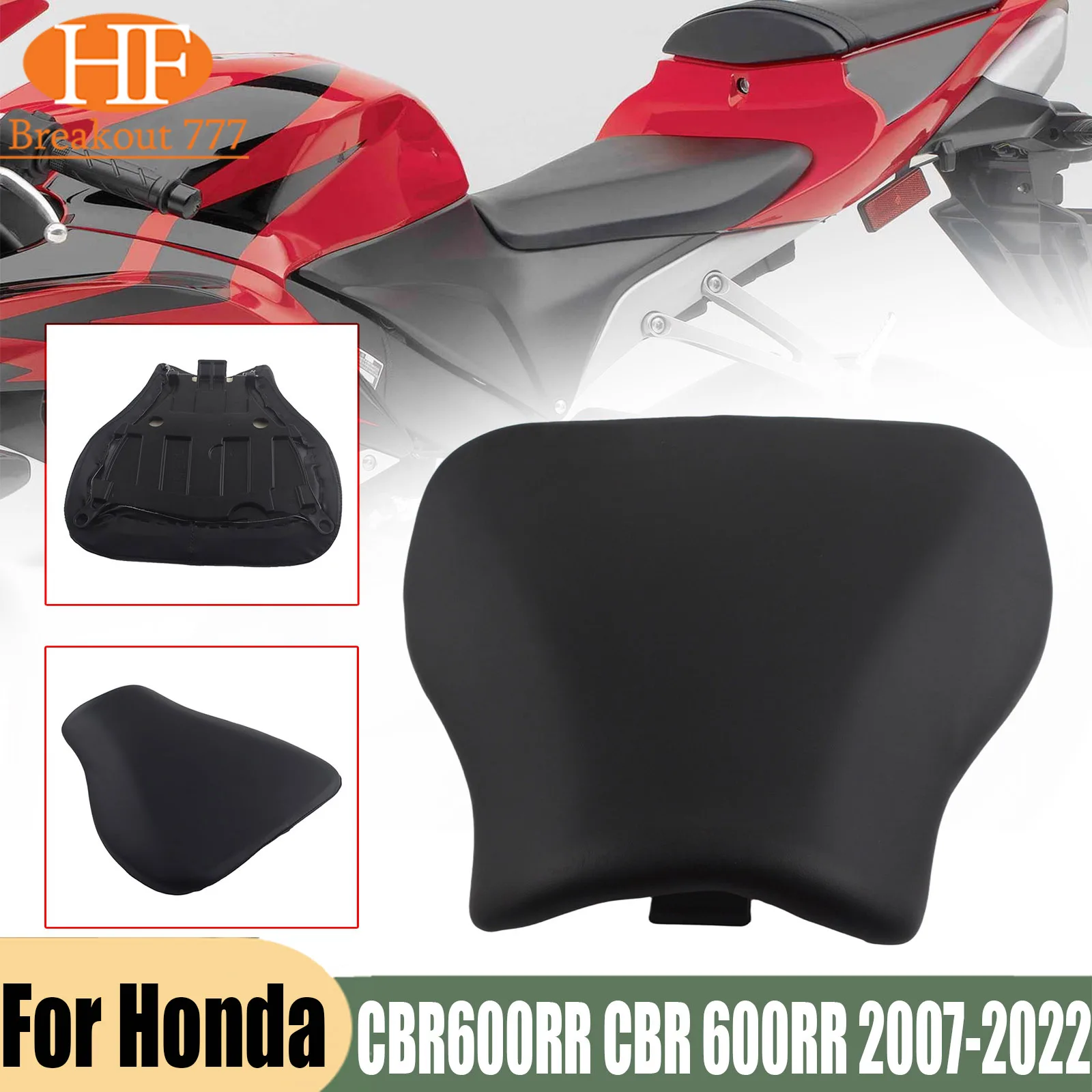 For Honda CBR600RR CBR 600RR 2007-2022 Front Rider Driver Seat Cushion