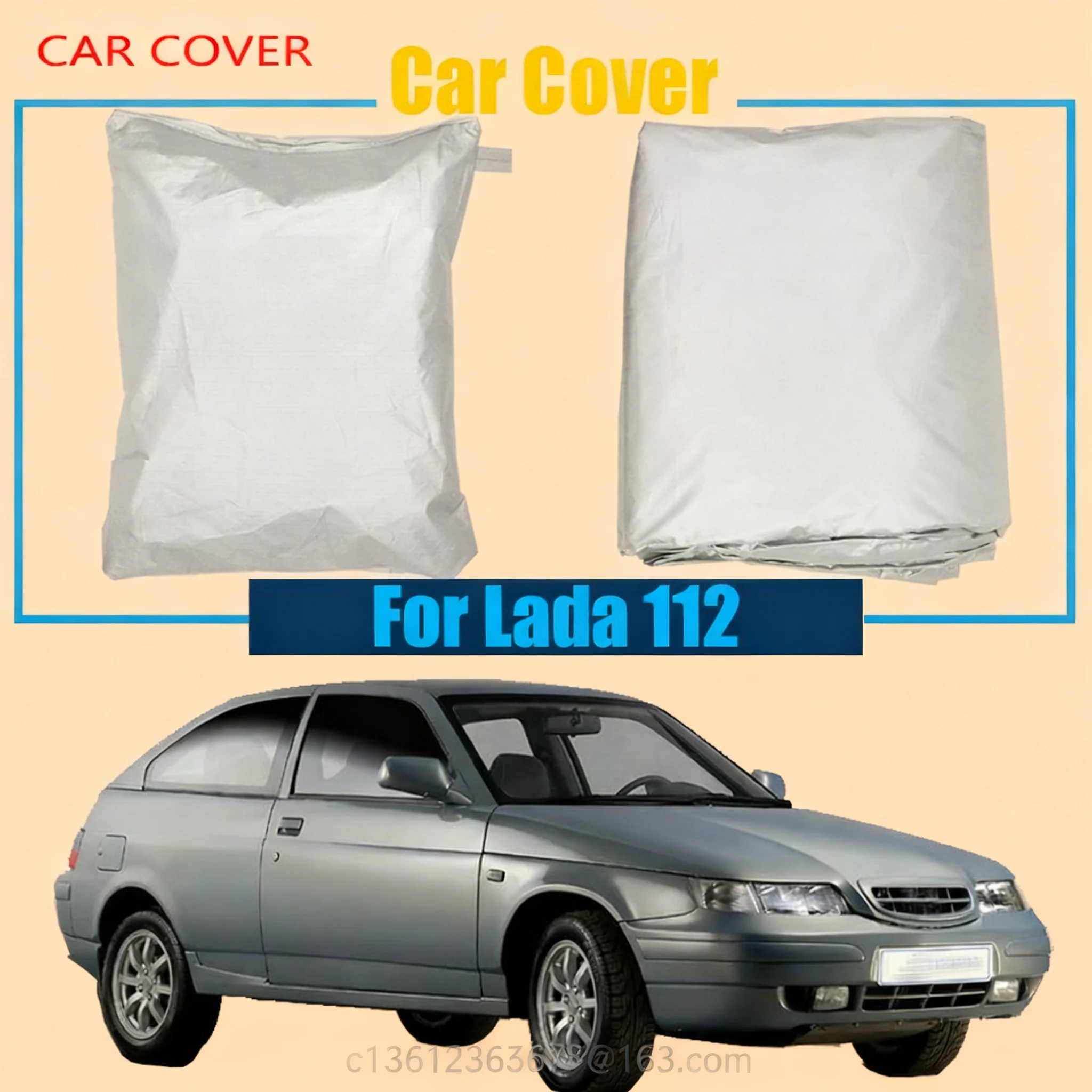 

For Lada 112 Car Cover Auto Outdoor Snow Rain Sun Resistant Protection UV Anti Cover Dustproof