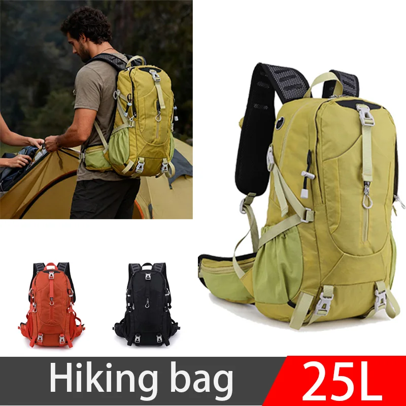 

Outdoor hiking backpack, large capacity, wear-resistant, travel bag, camping, lightweight, sports, hiking backpack, lightweight