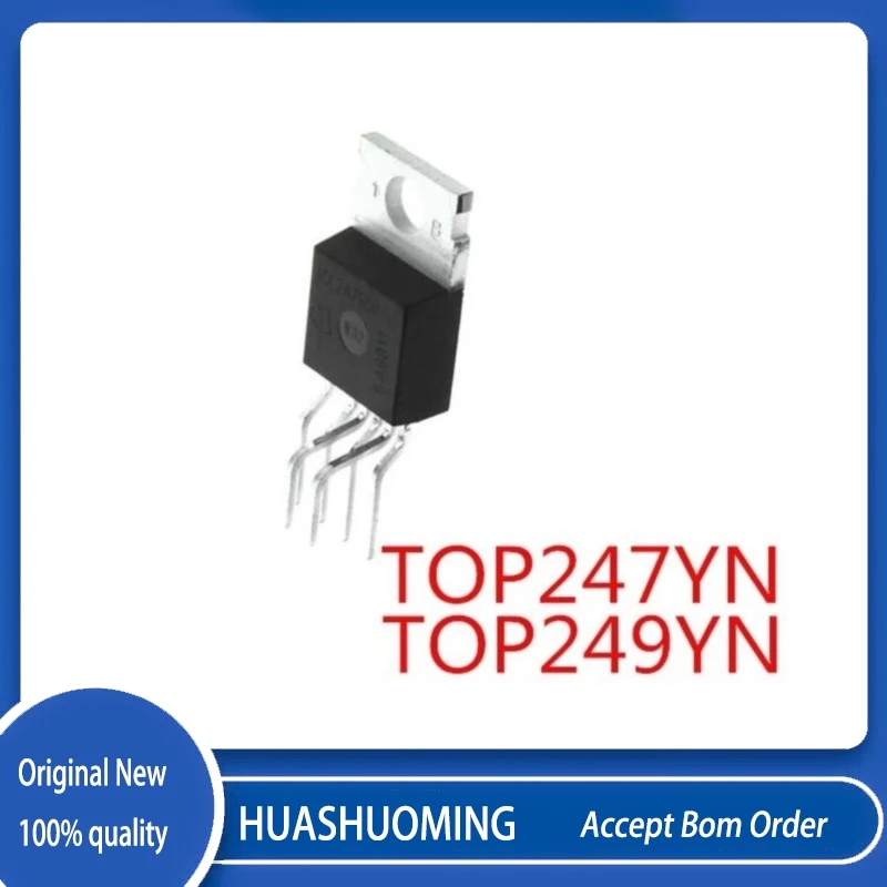 10Pcs/Lot  TOP247YN TOP247     TOP249YN TOP249 TOP249Y 249YN  TO-220-6