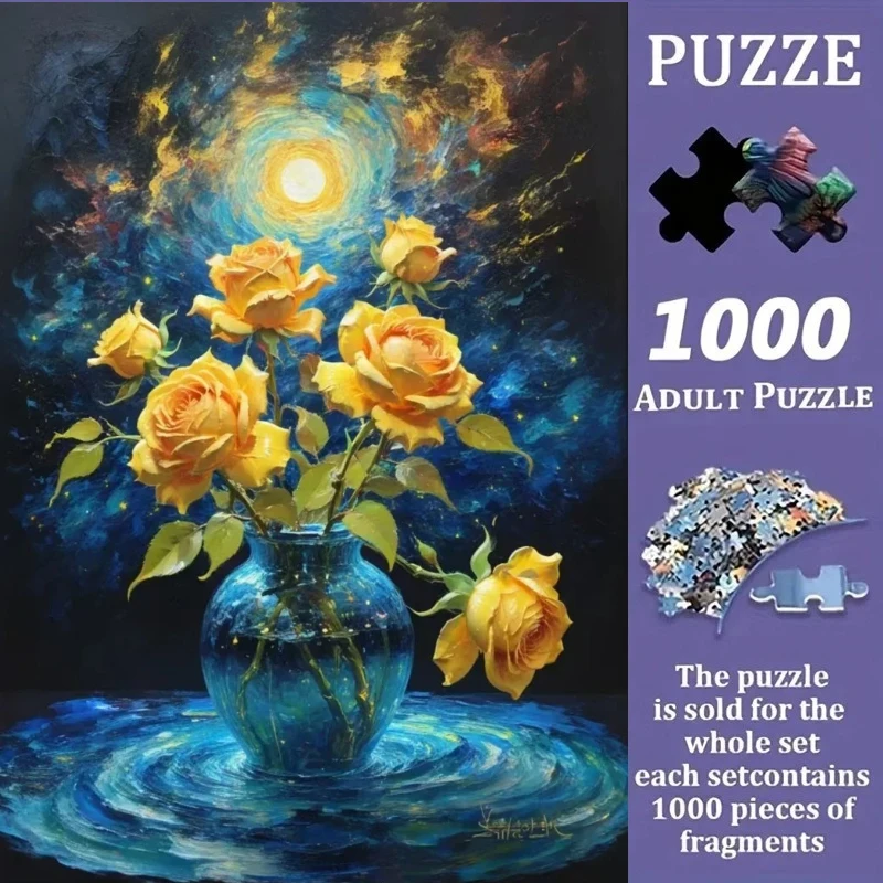 quebra-cabeca-de-1000-pecas-quebra-cabeca-de-flores-perfeito-para-diversao-criativa-em-familia-presente-brinquedo-divertido