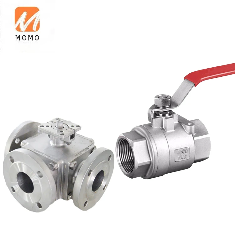 Three Actuator Stainless Y Type 3 Way Ball Diverter Valve