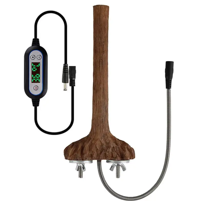 

Bird Perch Bird Cage Heater Insulation And Anti-bite Adjustable Temperature Perch Stand Bird Cage Branches Platform Accessories
