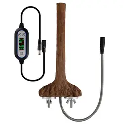 Bird Perch Bird Cage Heater Insulation And Anti-bite Adjustable Temperature Perch Stand Bird Cage Branches Platform Accessories