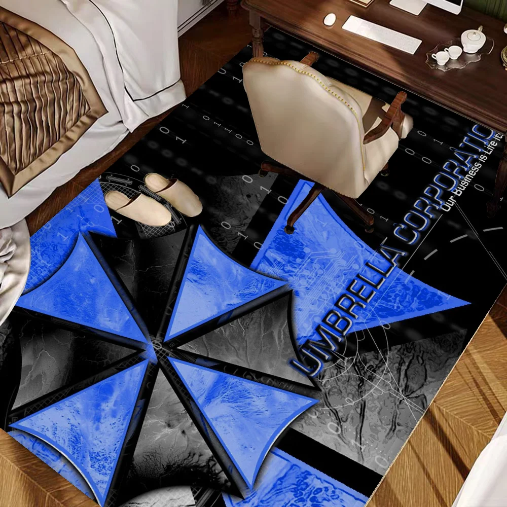 Horror Movie Umbrella Corporation Bathroom Mat Anti-slip Absorb Water Long Strip Cushion Bedroon Mat Hotel Decor Mat