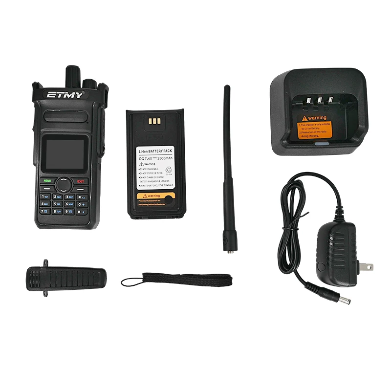 

ET-C58D Long Range 5000 Km POC For Radio DMR Encryption Walkie Talkie Zello Two-Way UHF/VHF Duplexer Repeater Internet Connected