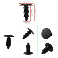 20Pcs Automotive Push Clip Rivet Christmas Tree Clips Fasteners 1595864 388577S 6030441 1605396 W705589-S300   A16