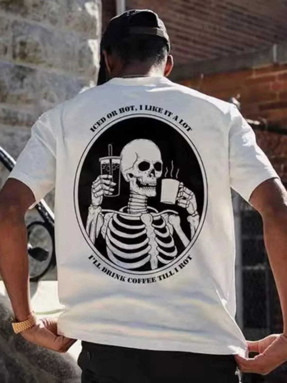 

Loose Fit Cotton T-irt Women's ort Sve Print Base Layer Top plus Size 300 Pou Ultra Loose Fat MM Summer Tee