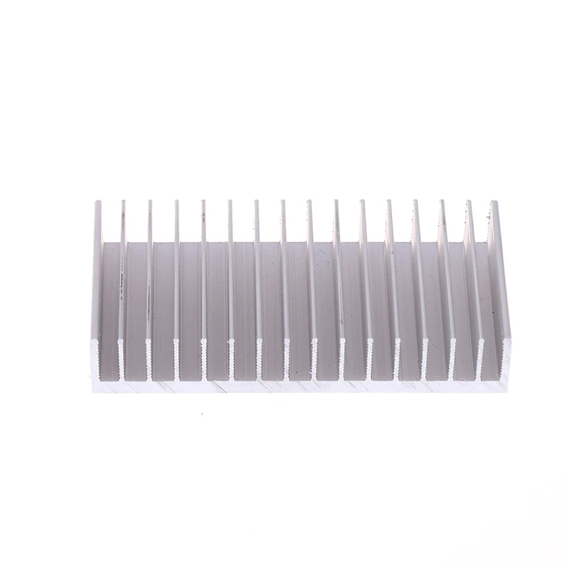 Bantalan pendingin CPU Heatsink aluminium 10*2*5cm Chip pendingin IC LED pendingin Radiator penghilang panas pemanas