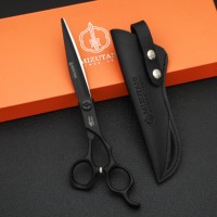 barber Scissors professional hairdressing scissors 6.0 7.0 inch VG10 material Hair cutting machine Hair cutting scissors