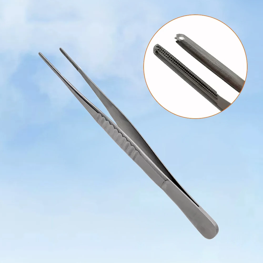 

3pcs Debakey Forceps Atraumatic Tissue Forceps Vascular Procedures Surgical Tweezers Medical Forceps