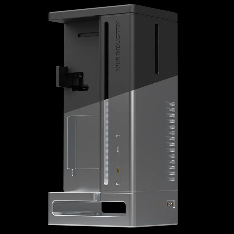 XIKII INDUSTRY FF04 Customize vertical computer case Black,Bilibili Produce (C) Port,Mini Cabinet,Aluminum Alloy