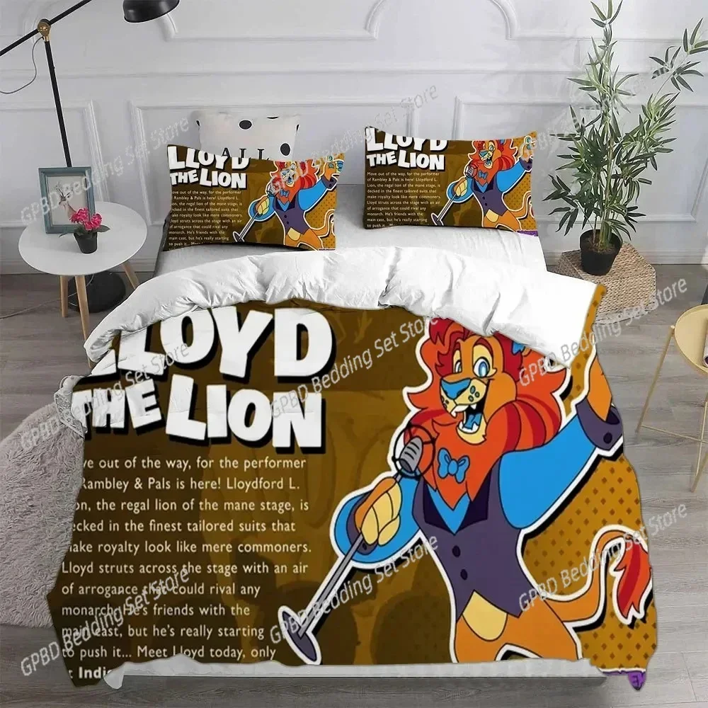 Game Indigo Park Bedding Set 3D Printed Suitable for Bedroom Duvet Cover Set With Pillowcases Kids Home Textile
