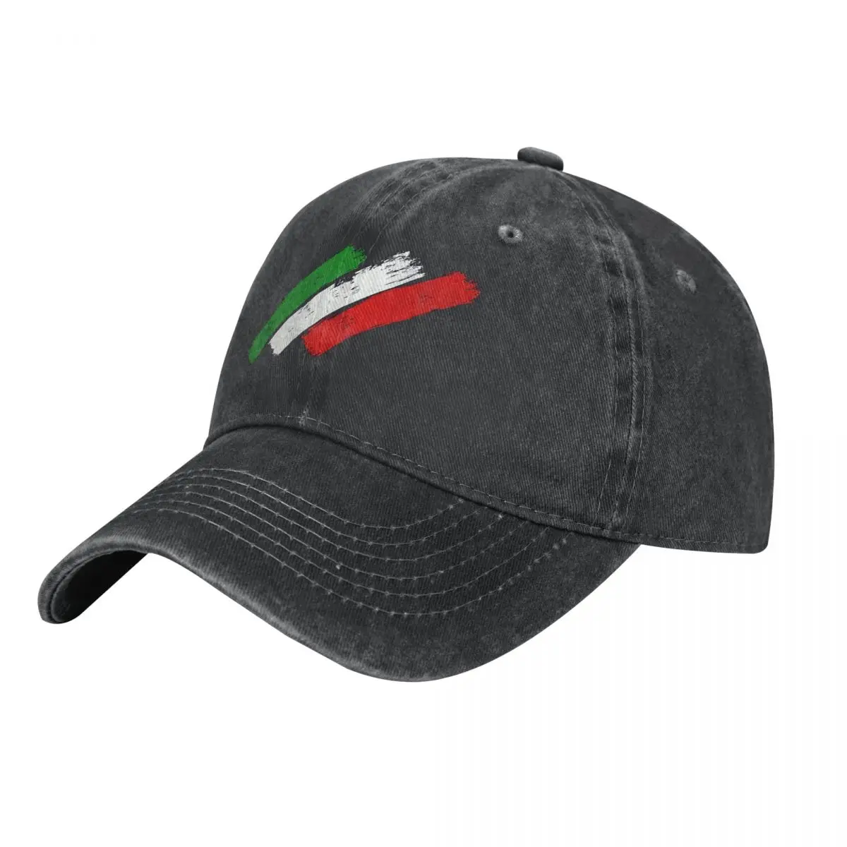 Flag Of Italy Retro Baseball Hat Cotton Sun Protaction Caps Unisex Casual Golf Hats