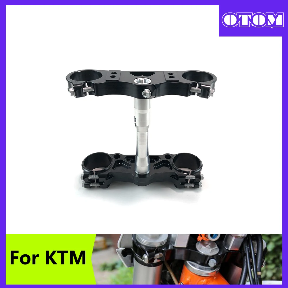 

Motorcycle Triple Tree Clamp Steering Stem Aluminum Riser Adaptor Handlebar Mount For KTM FREERIDE250R FREERIDE350 ESM ESX EXC