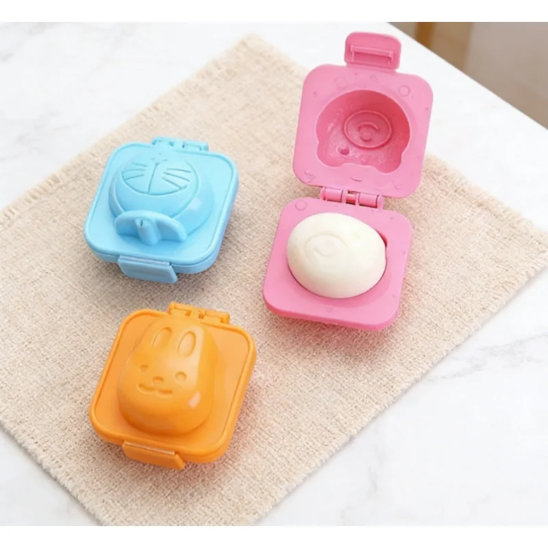1 Pcs Boiled Egg Mold Cute Cartoon DIY Egg Ring Mould Bento Maker Cutter Decoratin Rice Ball Kitchen Accessories For Kitchen