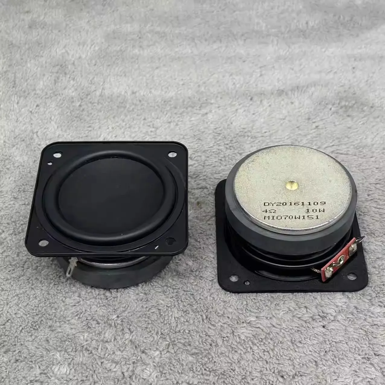 2PCS GHXAMP 2.75" Long Excursion Paper Cone Mid-woofer with 70mm diameter for Home Theater System Replacement