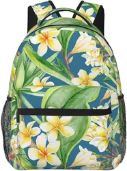 Hawaii Palm Tree Floral Backpack Cute Bookbags Laptop Bag Shoulder Bags Travel Hiking Camping Daypack for Men Women