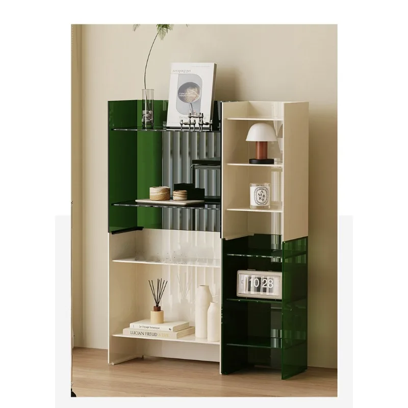 Shelf landing, living room, sofa, side cabinet, bedroom, acrylic storage cabinet, clothing store display cabinet