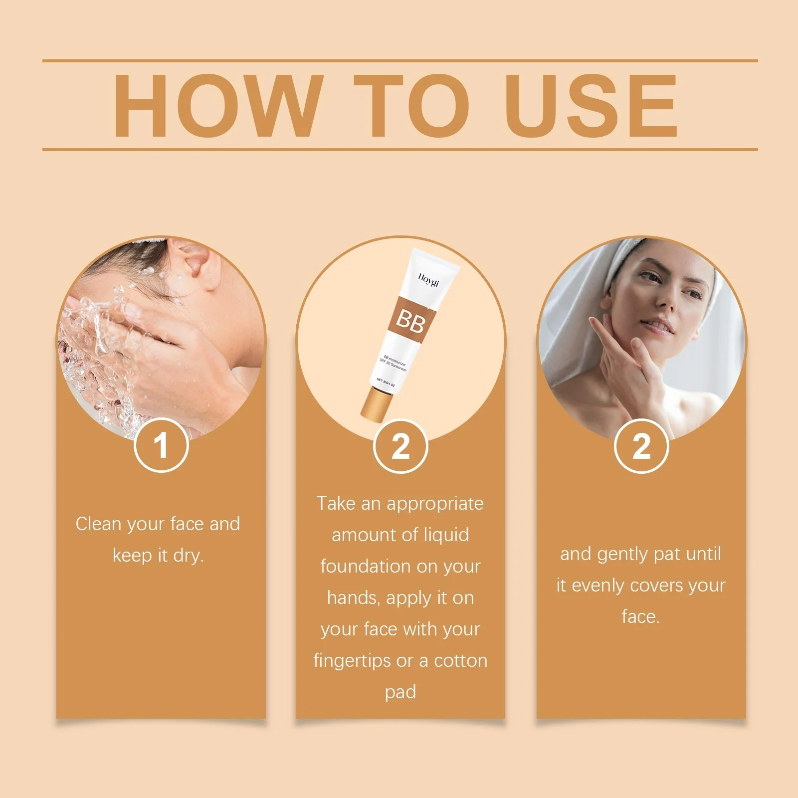 كريم أساس سائل لحماية الترطيب من سلسلة Bb كريم خافي عيوب البشرة وقاعدة خفيفة لعزل المكياج