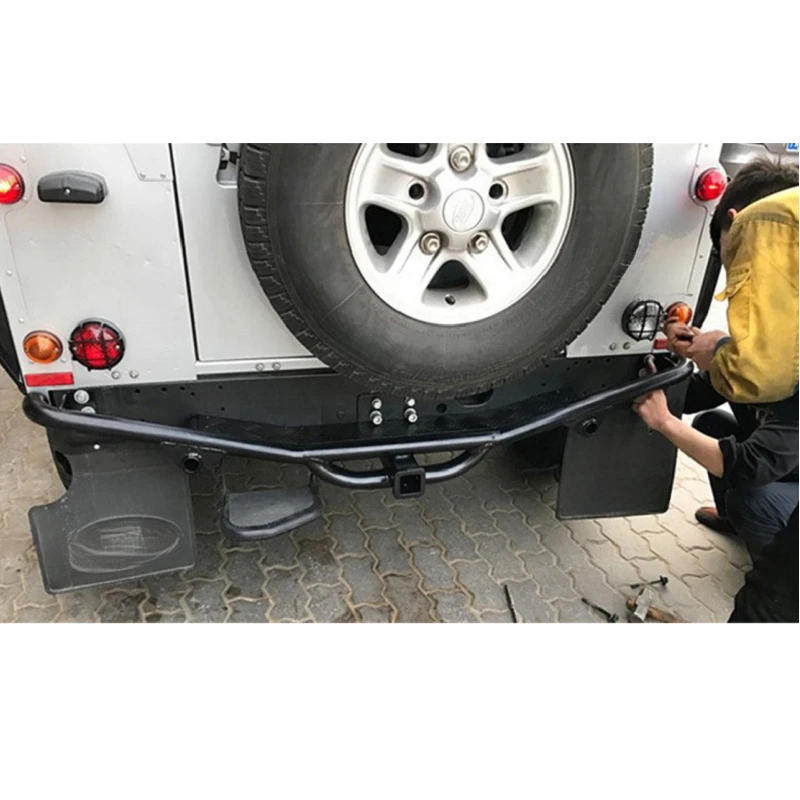 For Land Rover Defender 110 904x4 Steel Rear Bumper  Accessories Off-Road