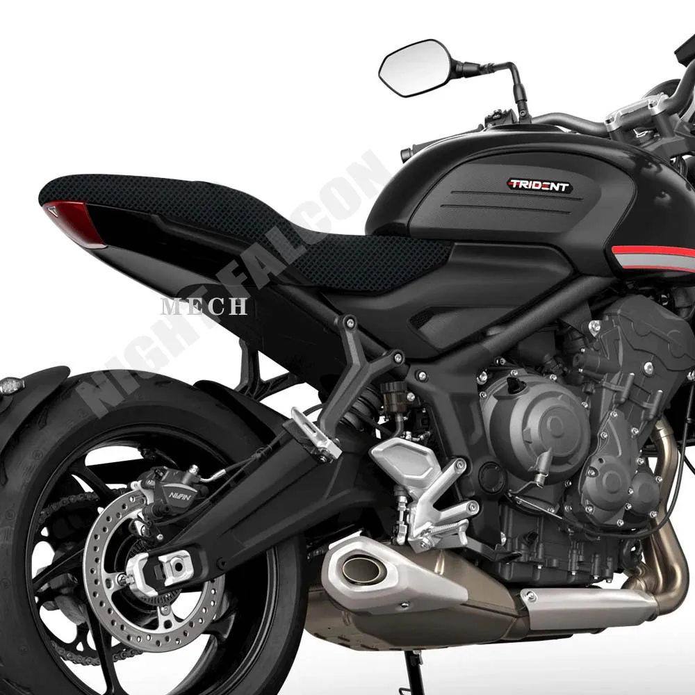 オートバイ用の伸縮性保護クッションカバー,トライデント660,トライデント660, 2021, 2022, 2023