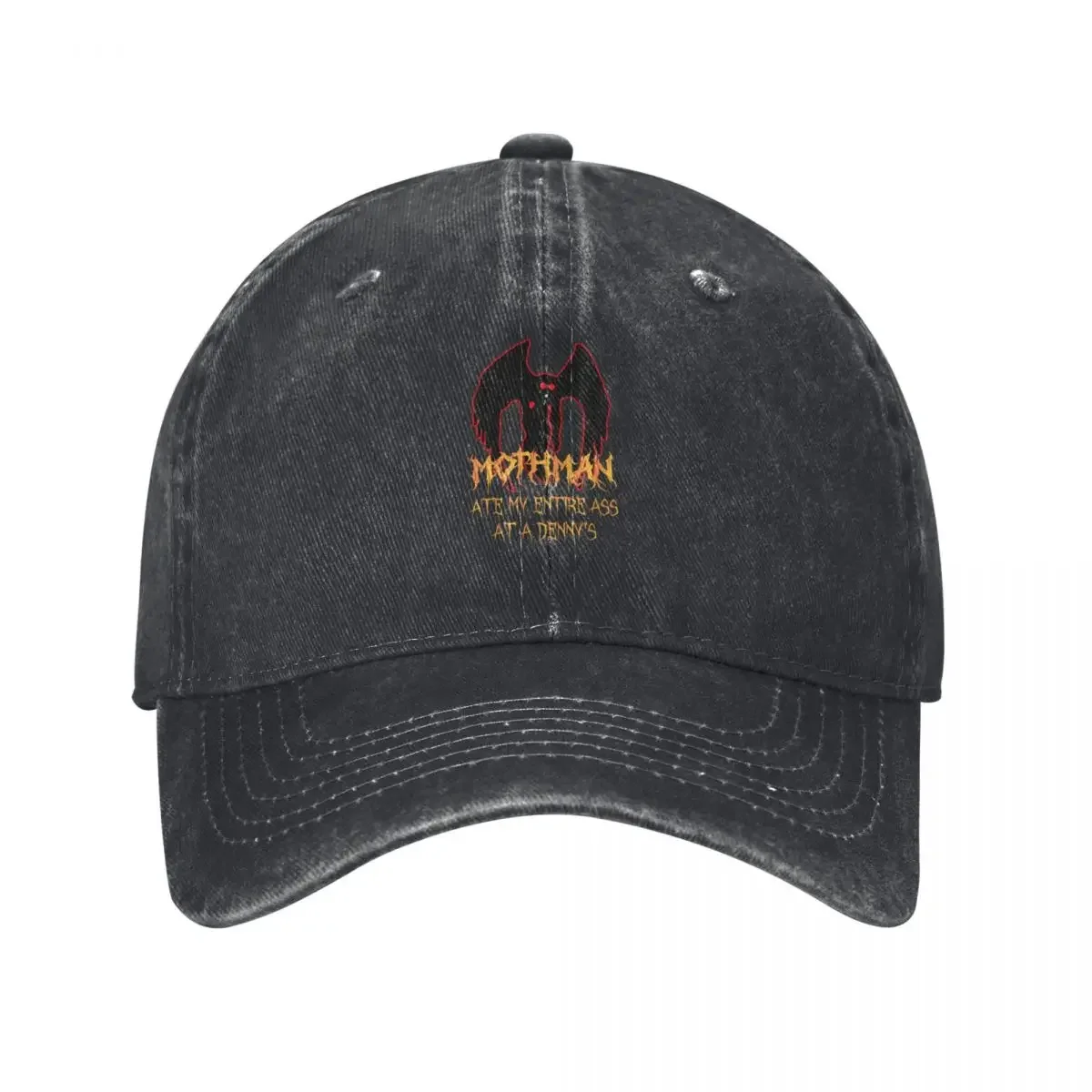 

Mothman ate my entire ass at a Denny's Baseball Cap Beach Sun Cap summer hat Women's Hats 2024 Men's