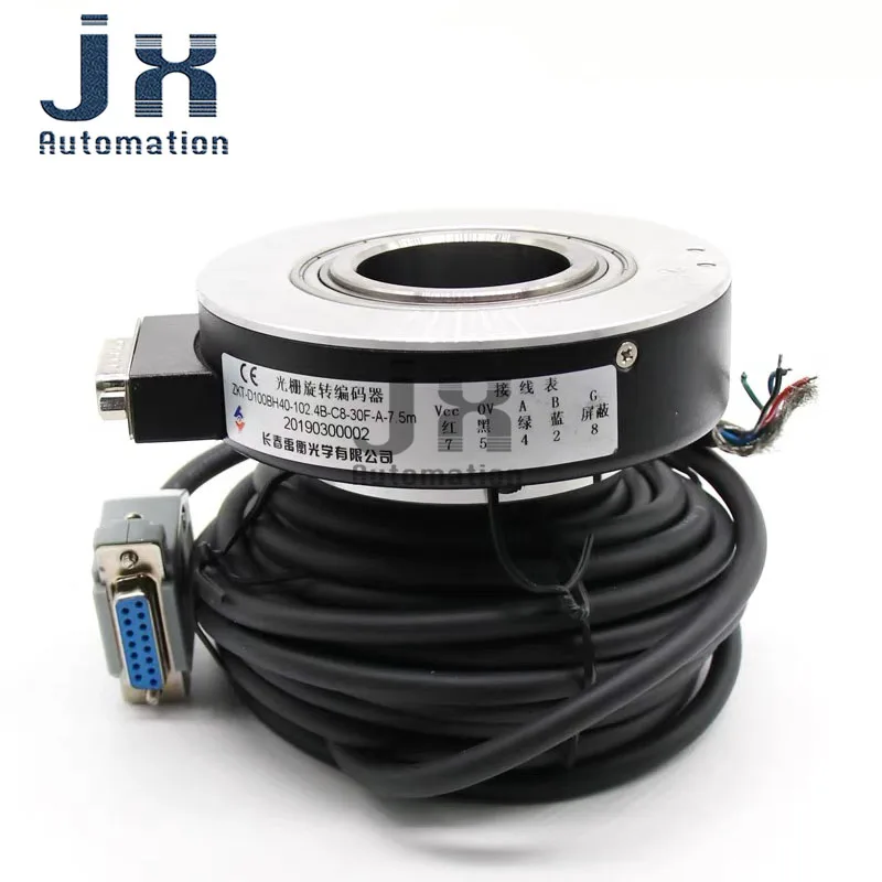 

Changchun YUHENG Incremental Photoelectric Grating Encoder ZKT-D100BH30-102.4B-C8-30F ZKT-D100BH40-102.4B-C8-30F