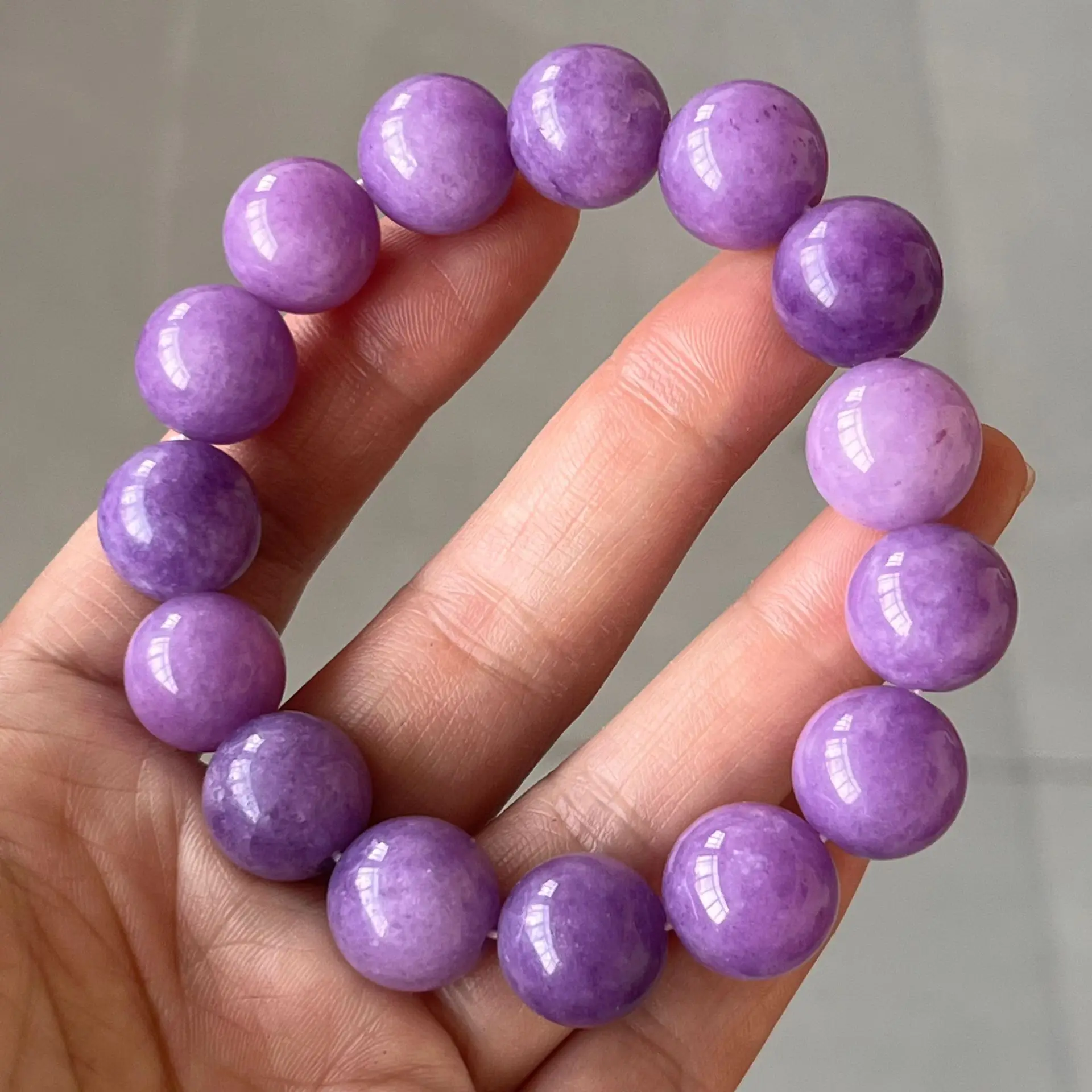 14mm Jades Bracelets Bangle Jade Bracelet Men Women Healing Gemstone Fine Jewelry Jadeite