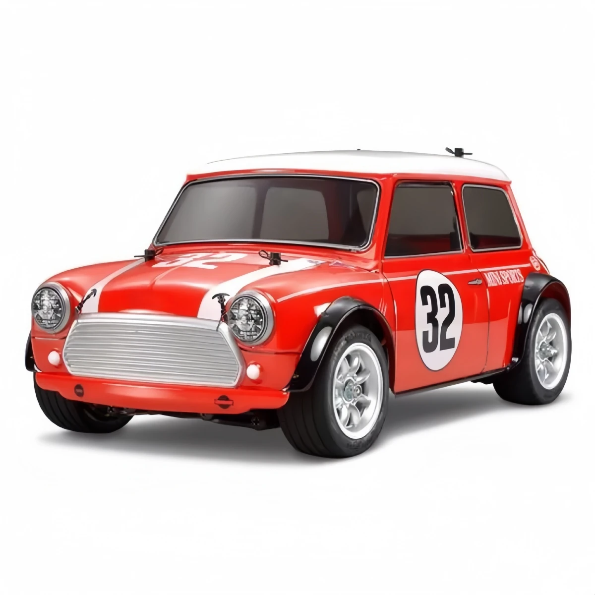 1/12 Scale Mini Initiative Cooper Unpainted Clear PC M-Chassis RC Body Shell for Tamiya M3/M04/M05/M06/M07/M08 Chassis 210mm - view 3