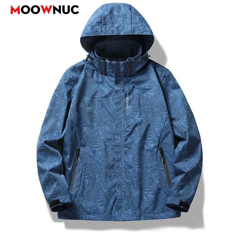 

Men's Casual Windbreaker Coat Men Clothing Fashion Leisure Blazer Male Jacket Outerwear Windproof for Camping And Outdoors