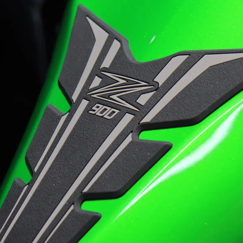 Motorcycle Gas Tank Protectors pad,Fuel Tank Protection Sticker,Compatible with Kawa-saki Z900,Fuel Tank Side Traction mat,Anti-
