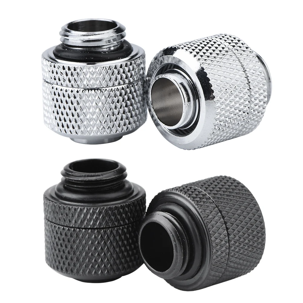 

Tow touch Fitting G1/4 Thread Flexible Tube Connector Brass Two touch Fitting for PC Water Cooling Water Cooling Fitting