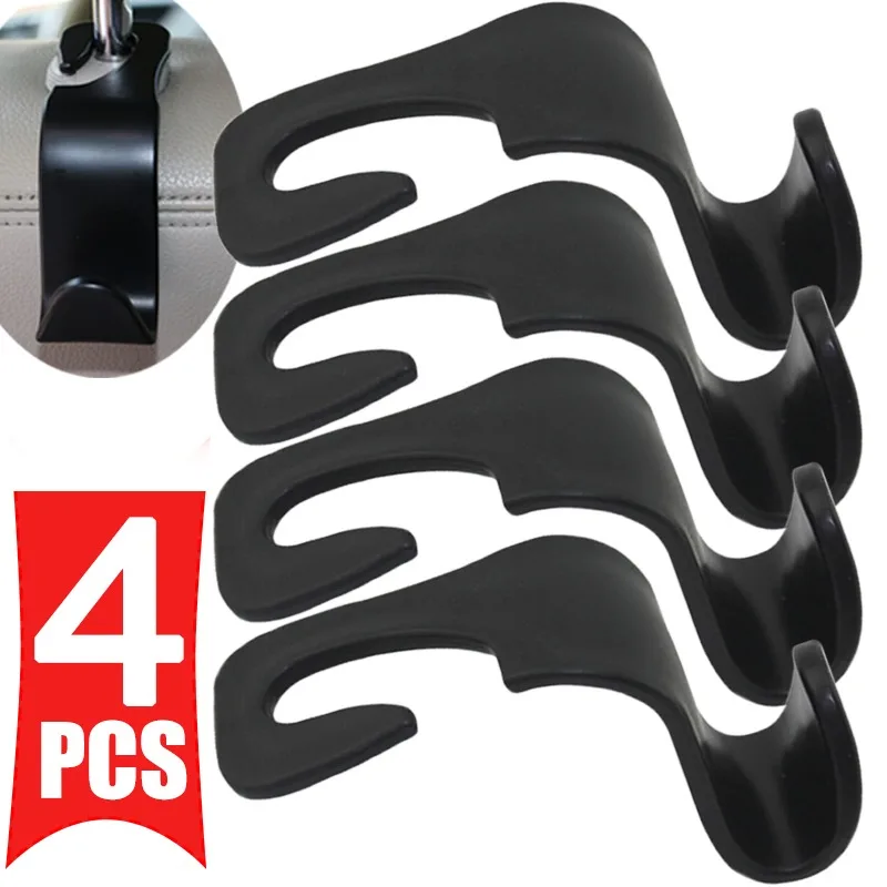 Universal Car Rear Seat Hook Car Interior Bag Coat Hanger Organizer Headrest Hanging Holder Hook Car Accessories