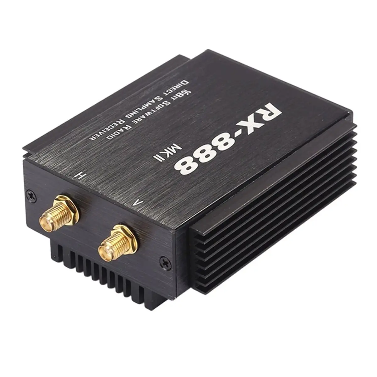 RX-888 MKII SDR Radio Receiver SDR Ham Radio Receiver LTC2208 16Bit ADC Direct Sampling Receiver R828D
