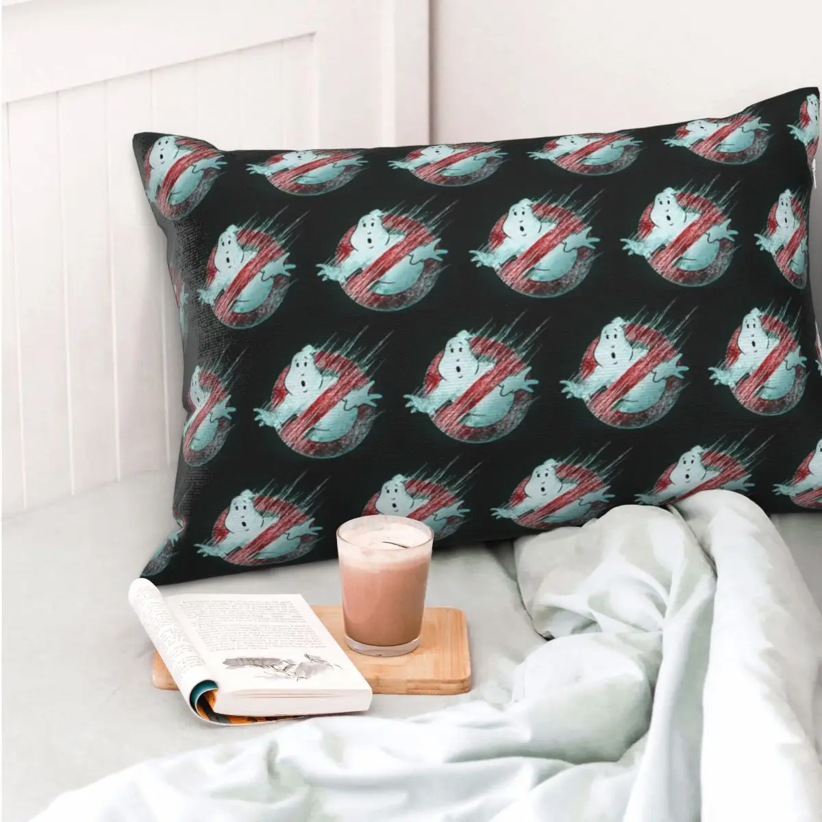 

Ghostbusters 4 Rectangle Pillowcase Cushion Cover Decor Bedroom Bed Home Comfort Throw Pillow