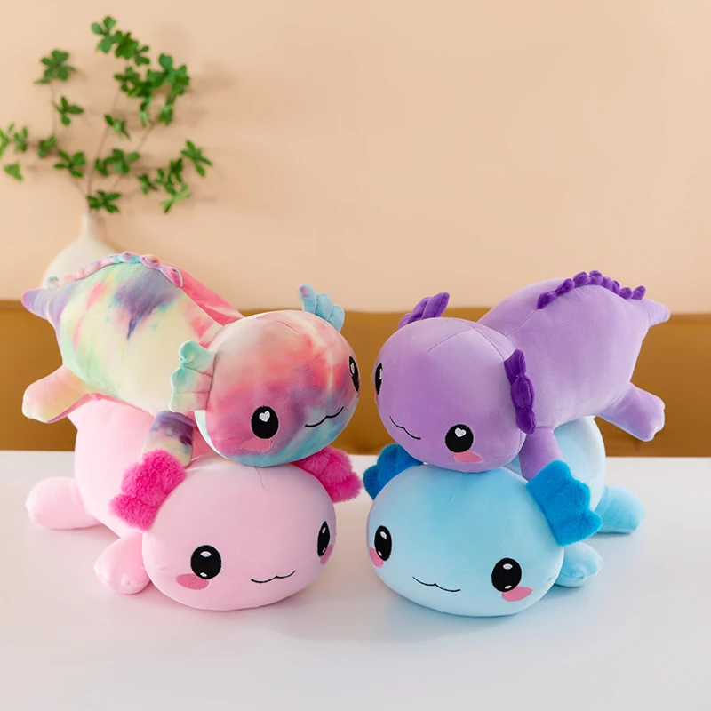 Neues grenzüberschreitendes mexikanisches Axolotl-Plüschtier in vier Farben – das perfekte Geburtstagsgeschenk und ein unverzichtbares Party-Mitbringsel – Detail 12