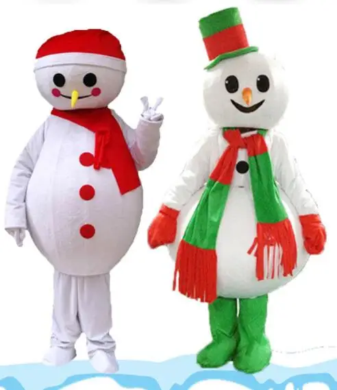 

Christmas Snowman Mascot Costume Cosplay Costumes Animal Fancy Dress Costume Halloween Birthday Character Outfit Attractive