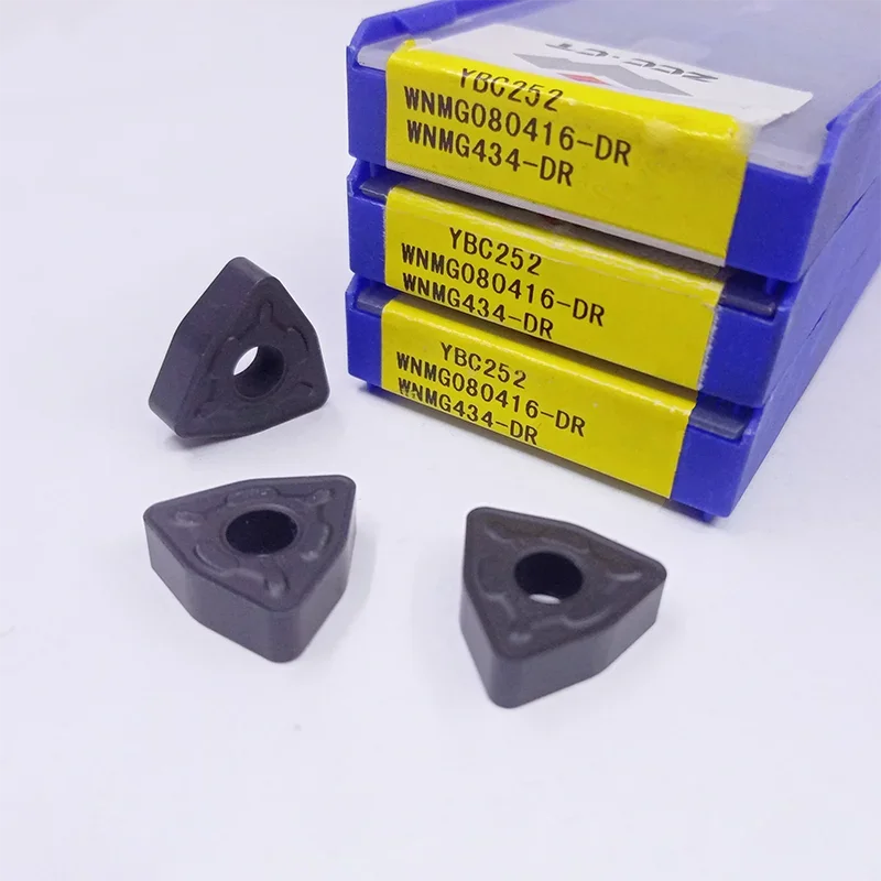 ZCC WNMG080416 外部旋削工具超硬インサート WNMG 080416 旋盤カッターツール旋削インサート