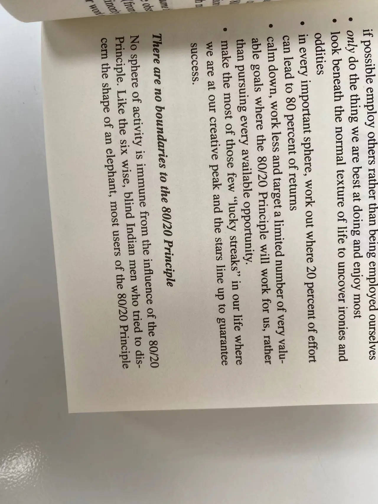 The 80/20 Principle By Richard Koch The Secret To Achieving More with Less Novel Paperback in English