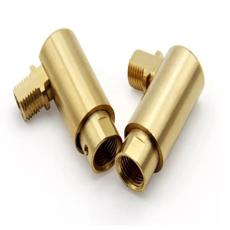 Customized Universal Steering Joint Brass Part Cnc Turning Processing Service