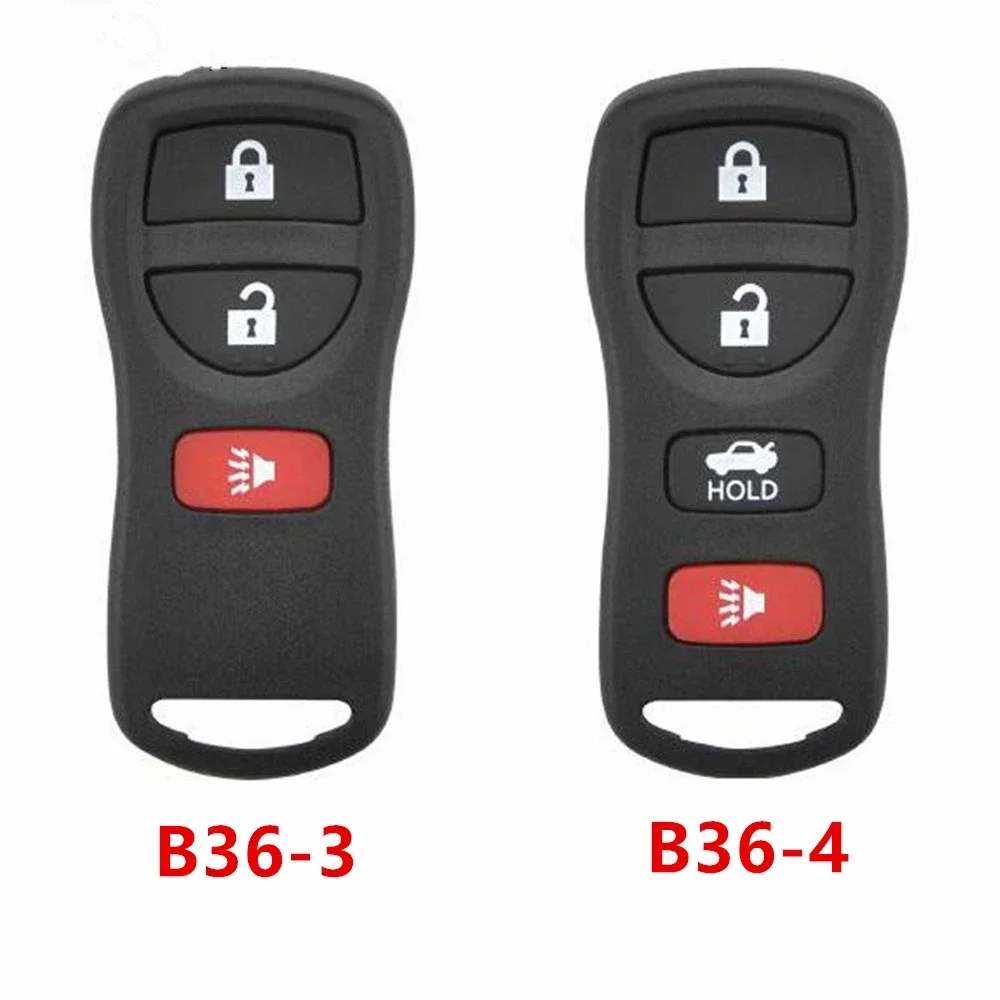 KEYDIY-KD B36 متعددة الوظائف مفاتيح السيارة عن بعد ، نيسان نمط ، 3 4 زر ل KD900 KD-MAX KD-X2 صغيرة KD ماكس ، مفتاح مبرمج ، 5 قطعة