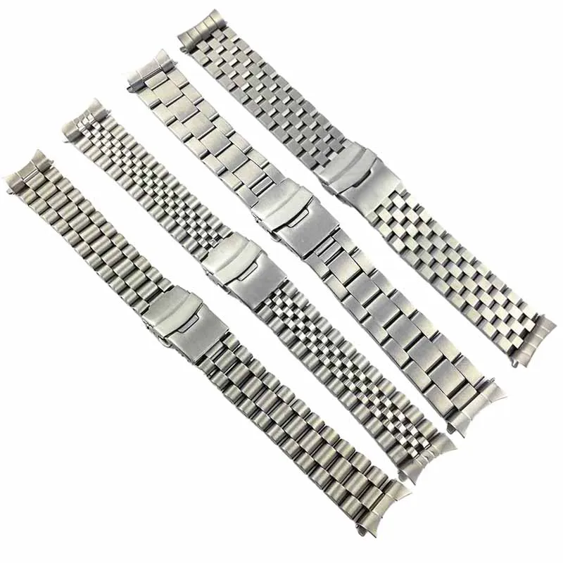 for Seiko Abalone SRP773 SRP775 SRP777 SRA21 Series Watchband Stainless Steel Wristband for Diving Oyster Jubilee Bracelet Parts